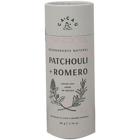 Desodorante Patchouli+Romero CA-CAU 80ml