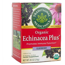 Te de Echinacea Traditional Medicinals  16/24gr