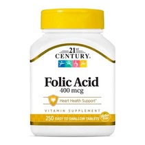 Acido Folico Century 250/400mcg