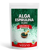 Alga Espirulina Orgánica en Polvo Vizana 200 gr.