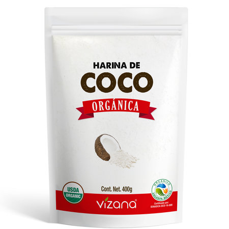 Harina de Coco Organica Vizana 400gr