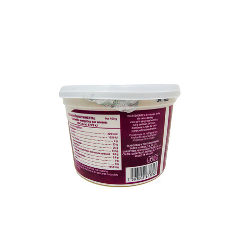 Crema Cultivada Flor de Alfalfa 500 gr.