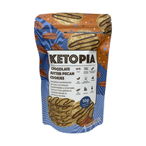 Galleta de Chocolate con Crema de Nuez KETOPIA 115g