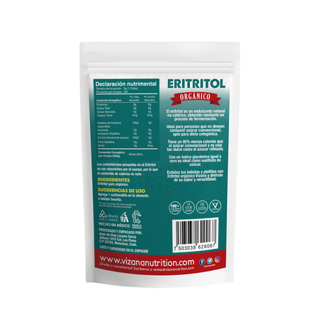 Eritritol Organico Vizana 500 g