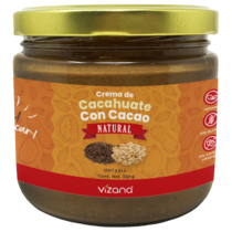 Crema de Cacahuate con Cacao  Vizana 330 g