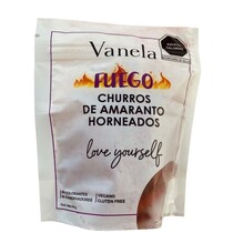 Churros Fuego de Amaranto Horneados Vanela 60 gr
