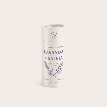 Desodorante Lavanda+Salvia CA-CAU 80g