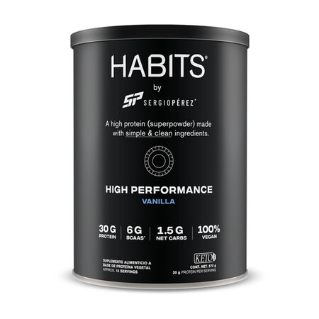 Proteina High Performance Vainilla Habits 578gr