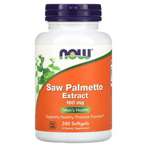 Saw Palmetto en Capsulas  Now 90/160mg