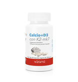 Calcio + D3 con K2-mk7  Vizana Nutrition 90 Cap.