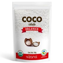 Coco Rallado Deshidratado Orgánico Vizana 150 gr.