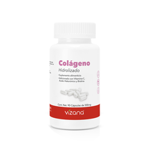 Colageno Hidrolizado en Capsulas con acido hialuronico, Biotina y Vit C Vizana 90/500mg