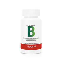 Complejo B en Cápsulas Vizana Nutrition 90-1000 mg.