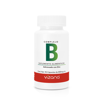 Complejo B en Cápsulas Vizana Nutrition 90-800 mg.