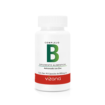 Complejo B en Cápsulas Vizana Nutrition 90-800 mg.