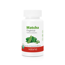 Té Matcha en Cápsulas Orgánicas Vizana 90-400 mg.