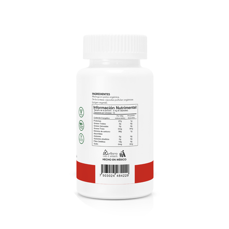 Moringa Orgánica en Cápsulas Vizana 90-400 mg.