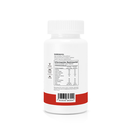 Vitamina D3 con Alga Espirulina  Organica Vizana 2500UI 90/500mg