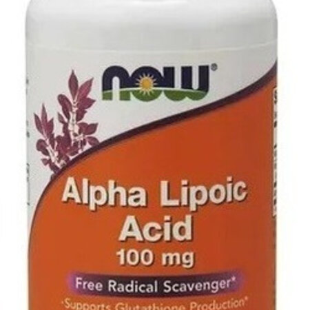 Acido Alpha Lipoico Now 60/100mg