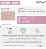 Jabon de Tocador Rosas NatShop 100gr