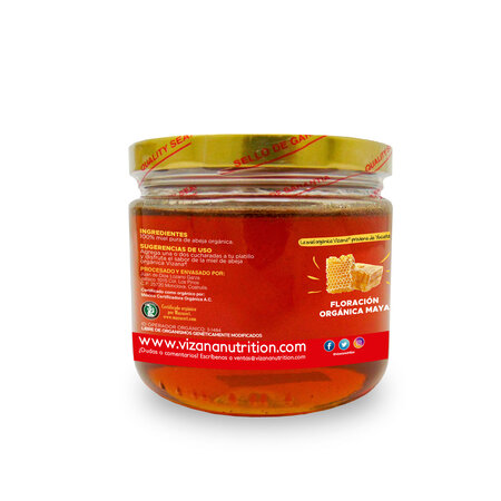 Miel de Abeja Orgánica Vizana 370 gr.