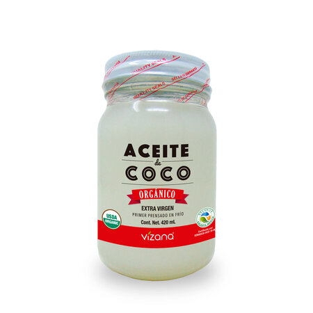 Aceite de Coco Organico Vizana 420ml