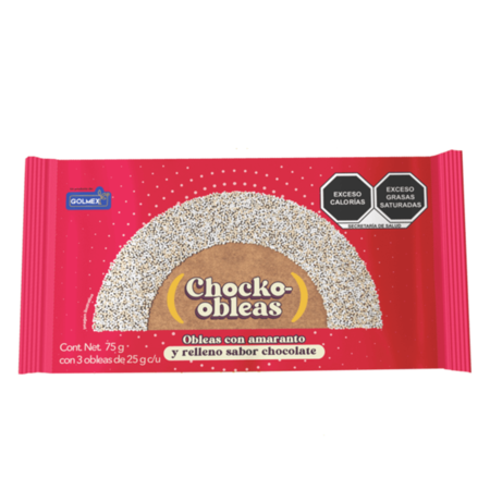 Chocko-Obleas de Chocolate 75 gr.