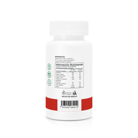 Alga Espirulina en Cápsulas Orgánicas Vizana 90-500 mg.