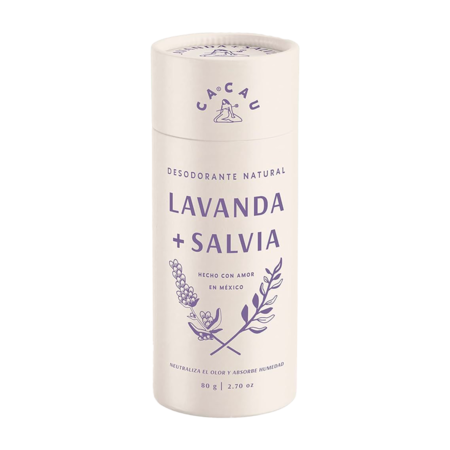 Desodorante Lavanda+Salvia CA-CAU 80g
