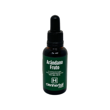 Extracto Herbal Arándano Fruto CienHerbal 30 ml.