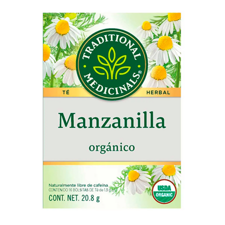 Te Organico de Manzanilla Traditional Medicinals 16/1.5gr