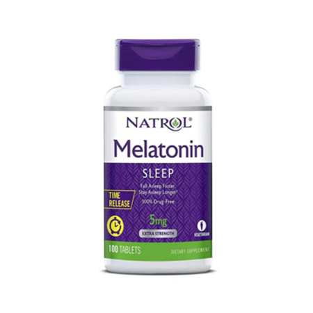 Melatonina en Capsulas Natrol 100/5mg