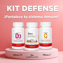 KIT DEFENSE (Vit. D3, C y zinc c/curcuma)