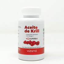 Aceite de Krill en Capsulas Orgánicas Vizana  60-700mg