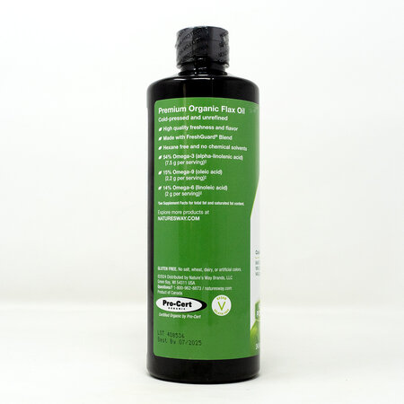 Aceite de Linaza Organico Natures Way 480ml