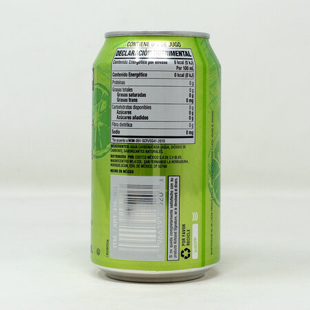 Agua Gasificada Limon Kirkland 355ml