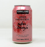 Agua Gasificada Toronja Kirkland 355ml
