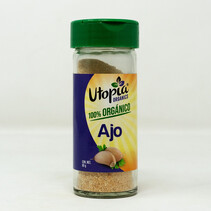 Ajo en Polvo Orgánico Utopia 80g