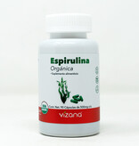 Espirulina en Cápsulas Orgánicas Vizana 90-500 mg.