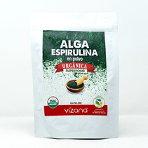 Alga Espirulina Orgánica en Polvo Vizana 200 gr.