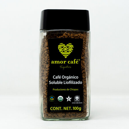 Amor Café Soluble Organico 100gr