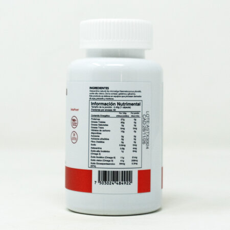 Astaxantina en Capsulas  Vizana 60-450mg