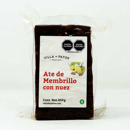 Ate de Membrillo Con Nuez Villa de Patos 450 gr.