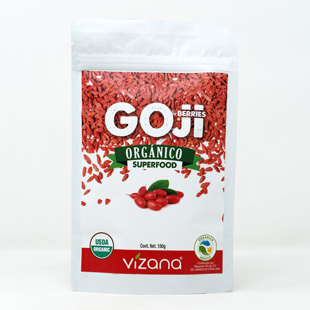Bayas de Goji Orgánicas Vizana 100 gr.