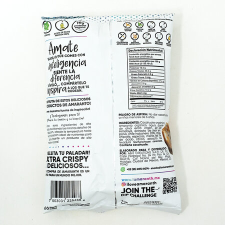 Cacahuate de Amaranto con Habanero I am(aranth) 142gr