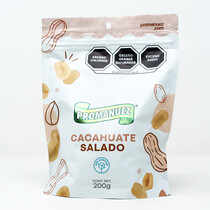 Cacahuate salado Promanuez 200g