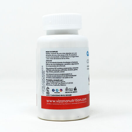 Calcio + D3 con K2-mk7  Vizana Nutrition 90 Cap.