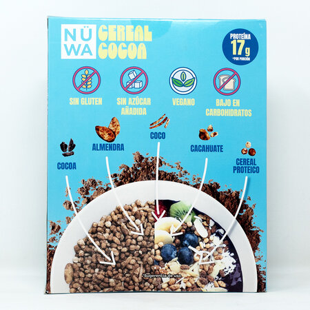 Cereal Horneado con Cocoa NUWA 350gr