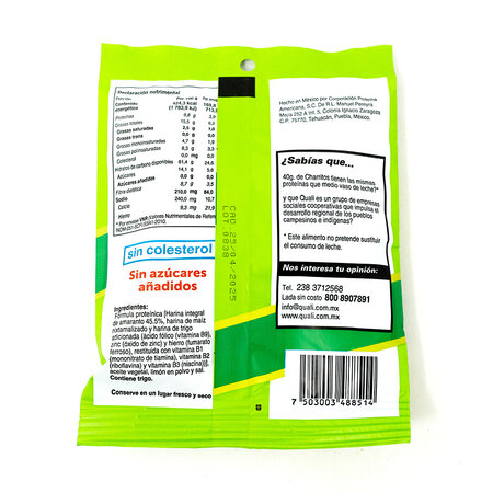 Charritos Limón Quali 40 gr.
