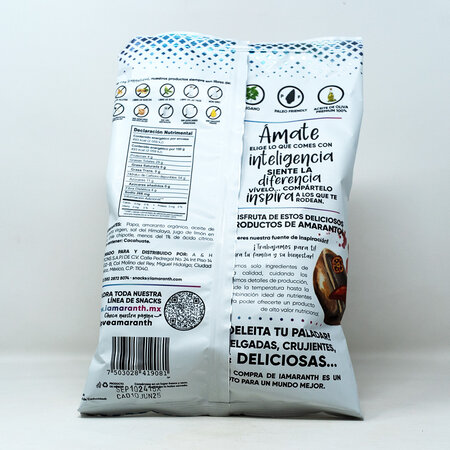 Chips de Amaranto con Chipotle I am(aranth) 100gr